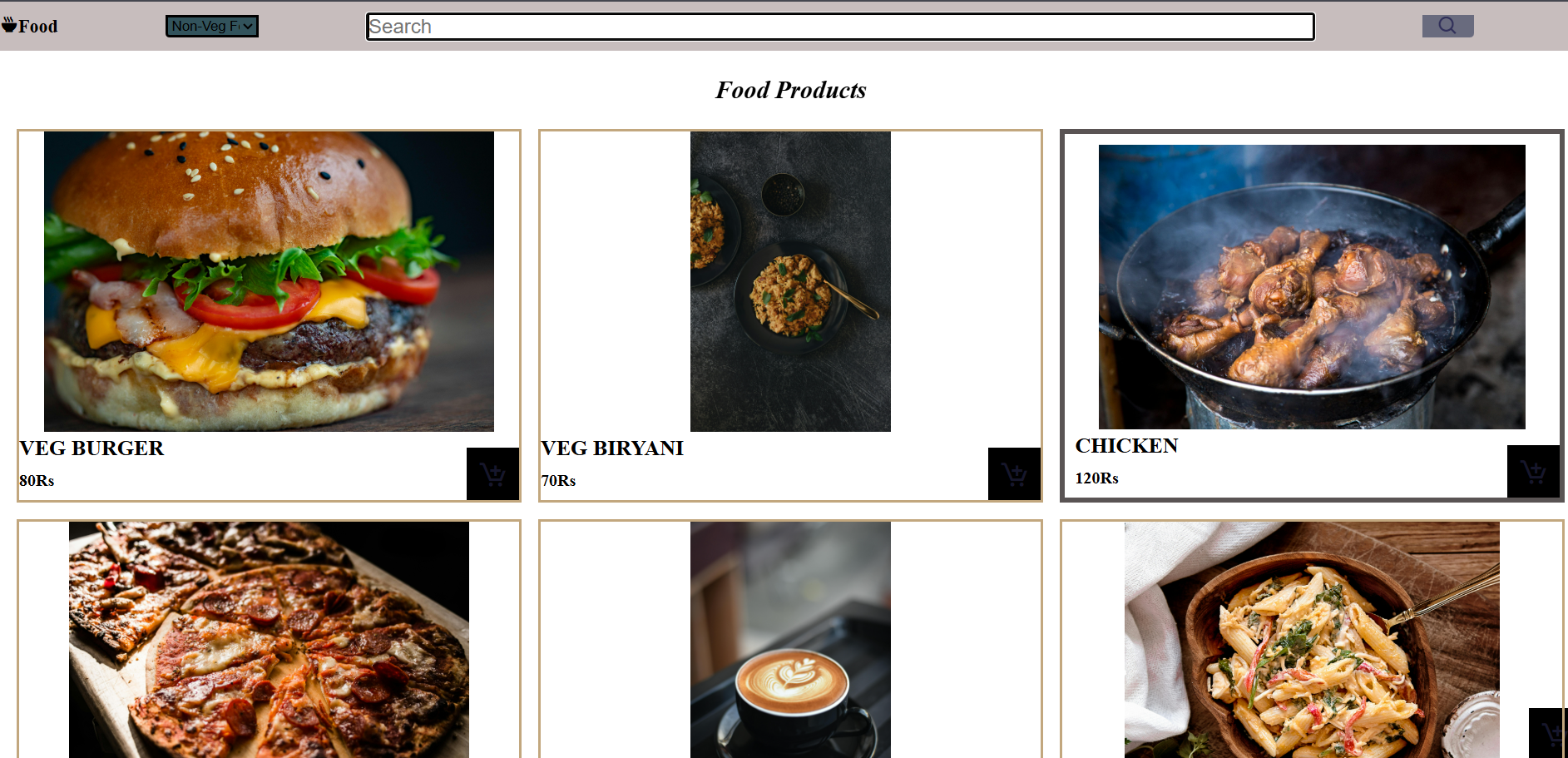 Food Website